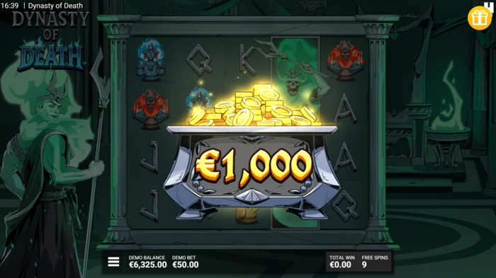 Dynasty of Death - geldprijzen opDuelReel rollen